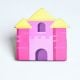 Handmade Acacia Wood Castle Kids Furniture Knob